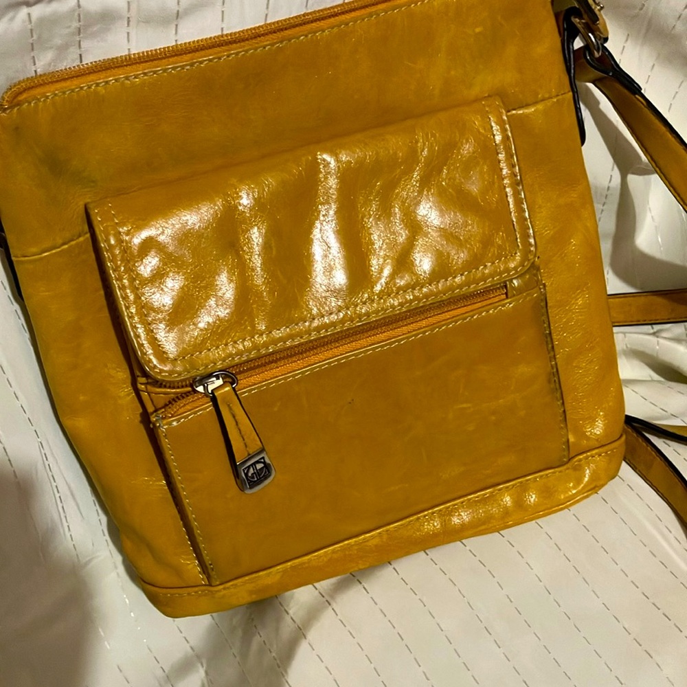 Giani Bernini Tan Crossbody Bag